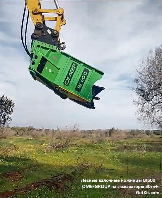 BI600 Лесные ножницы 30тн+