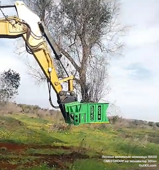 BI600 Лесные ножницы 30тн+