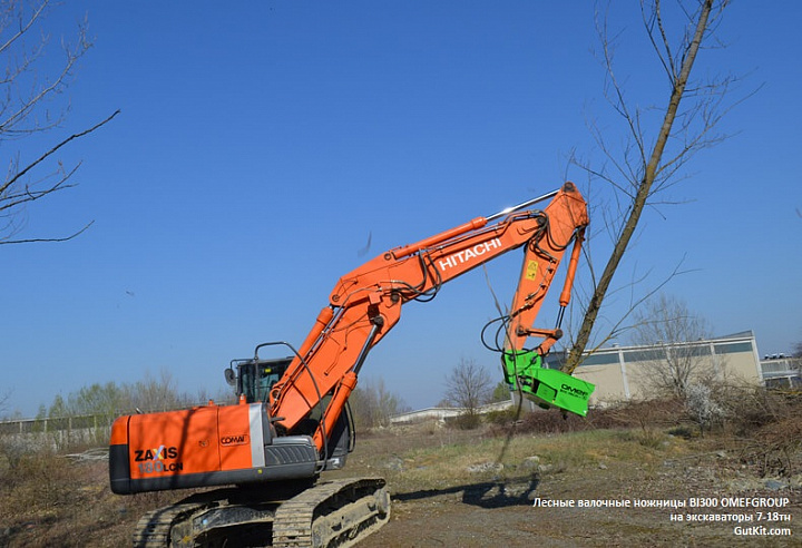 BI300 Лесные ножницы 7-18тн