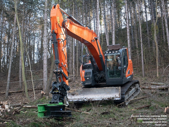 BI400 Лесные ножницы 14-24тн