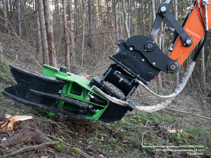 BI400 Лесные ножницы 14-24тн