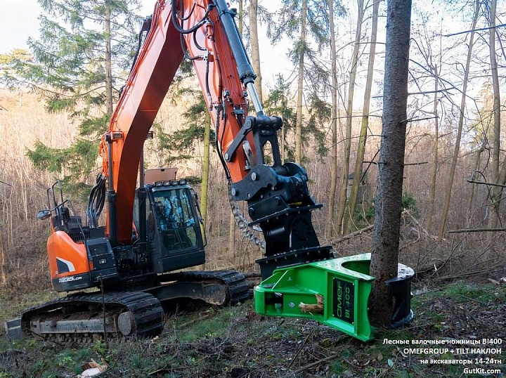BI400 Лесные ножницы 14-24тн