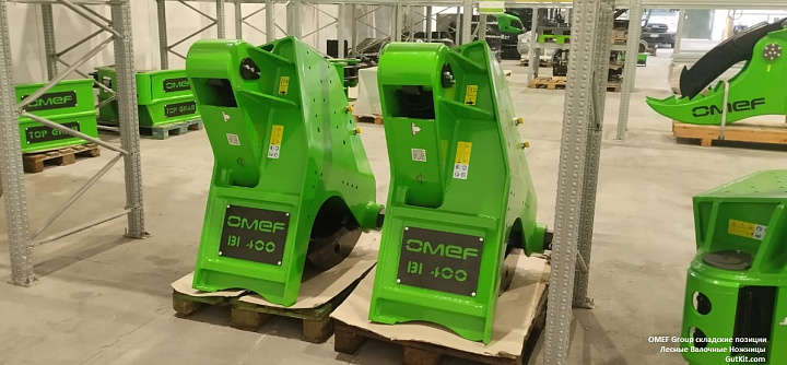 BI400 Лесные ножницы 14-24тн