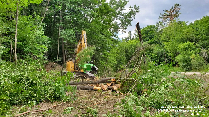 BI400 Лесные ножницы 14-24тн