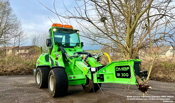 BI200 Лесные ножницы 2,5-8тн
