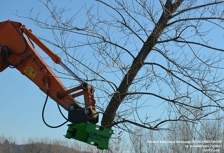 BI300 Лесные ножницы 7-18тн