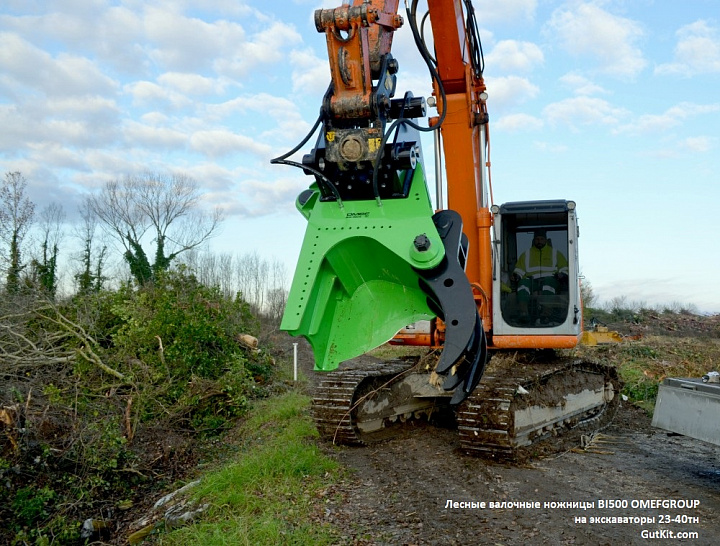BI500 Лесные ножницы 23-40тн