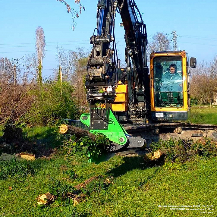 BI300 Лесные ножницы 7-18тн