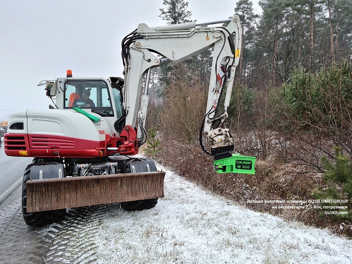 BI200 Лесные ножницы 2,5-8тн