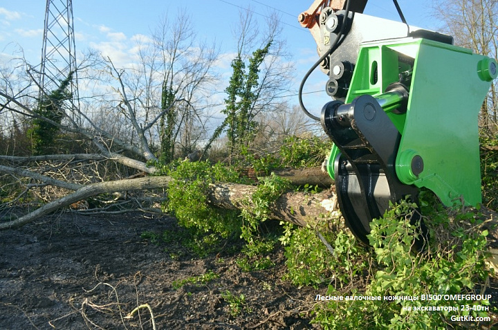 BI500 Лесные ножницы 23-40тн