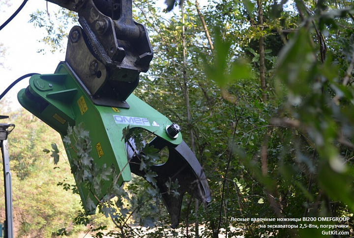 BI200 Лесные ножницы 2,5-8тн
